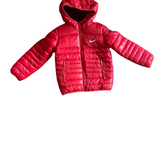 Toddler Filled Quilted Jacket Nike Size Small 4 and 5yrs - Picture 4 of 10